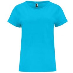 Koszulka Damska Cies. Niebieskie bluzki damskie ROLY, xl, bez wzorów, sportowe, bez kołnierzyka, bez ramiączek. Za 41.99 zł.
