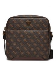 Guess Saszetka HMTOLO P4258 Brązowy. Brązowe saszetki męskie Guess, ze skóry. Za 229.99 zł.