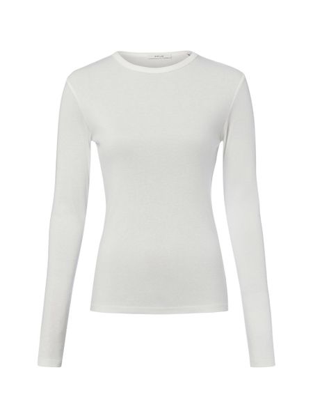 Opus Koszulka z długim rękawem Kobiety Dżersej biały, 40. Białe t-shirty damskie Opus, bez wzorów, z dżerseju, bez kołnierzyka. Za 149.95 zł.
