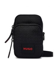 HUGO Saszetka 50573476 Czarny. Czarne saszetki męskie Hugo, z materiału. Za 399.99 zł.