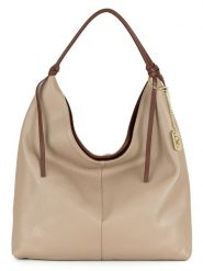 Anna Morellini Skórzana torebka "Samuela" w kolorze beżowym - 38 x 30 x 10 cm rozmiar: onesize. Brązowe torebki klasyczne damskie Anna Morellini, bez wzorów, z materiału, bez dodatków. Za 339.99 zł.