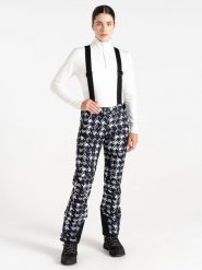 Dare 2b Spodnie narciarskie "Diminish" w kolorze czarno-białym rozmiar: 34. Czarne spodnie dresowe damskie Dare 2b, m, narciarskie. Za 182.72 zł.