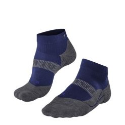 Krótkie skarpetki Falke RU4 Endurance Cool. Niebieskie skarpetki męskie Falke, bez wzorów, z elastanu. Za 136.50 zł.