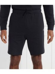 Hugo Boss Underwear Szorty dresowe w kolorze granatowym rozmiar: M. Niebieskie szorty męskie Hugo Boss Underwear, z bawełny, bez kołnierzyka. Za 316.45 zł.