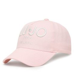 Czapka z daszkiem Liu Jo. Czerwone czapki z daszkiem damskie Liu Jo, bez wzorów. Za 169.99 zł.