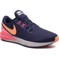 Buty NIKE - Air Zoom Structure 22 AA1636 400 Blackened Blue/Orange Peel. Niebieskie buty fitness męskie Nike, nike zoom. W wyprzedaży za 369.00 zł.