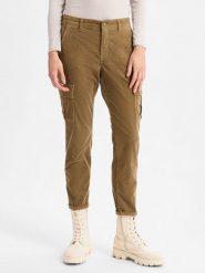 MAC spodnie sztruksowe - Rich Cargo Kobiety Bawełna zielony, 36. Zielone spodnie materiałowe damskie MAC, bez wzorów, z bawełny. Za 329.95 zł.