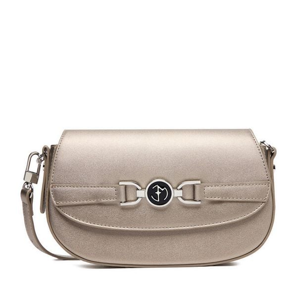 Torebka Eva Minge. Szare listonoszki damskie Eva Minge, bez wzorów, bez dodatków. Za 179.99 zł.