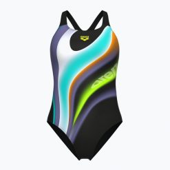 Strój pływacki jednoczęściowy damski arena Water Fluids Swim Pro Back. Czarne stroje jednoczęściowe damskie Arena, xs, bez wzorów. Za 239.99 zł.