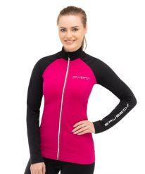Bluza dresowa termoaktywna rozpinana damska Brubeck Athletic. Czarne bluzy bez kaptura damskie Brubeck, l, z dresówki. Za 239.99 zł.