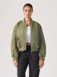 Levi's Kurtka w kolorze oliwkowym rozmiar: S. Brązowe kurtki damskie Levi's, s, bez wzorów, bez kaptura. Za 289.45 zł.