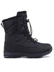 Icepeak Śniegowce Alofi2 72268 Czarny. Czarne kozaki dziewczęce ICEPEAK, bez wzorów, z materiału, bez obcasa. Za 279.99 zł.