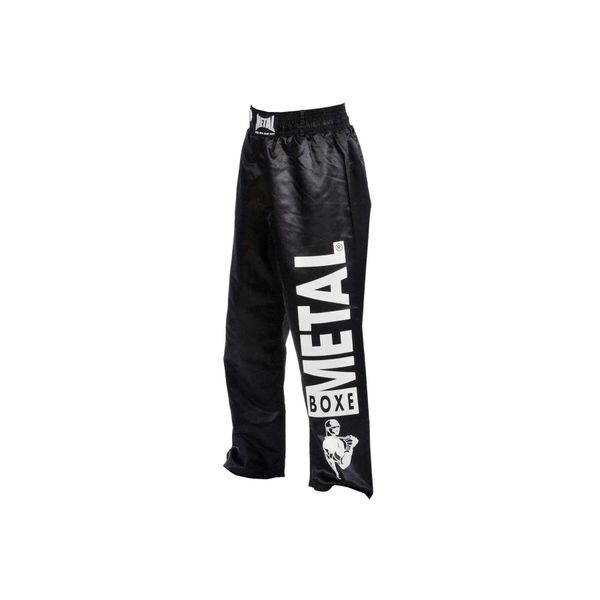 Spodnie dresowe full metal Metal Boxe. Czarne spodnie sportowe damskie METAL BOXE, l, z dresówki, na fitness i siłownię. Za 173.00 zł.