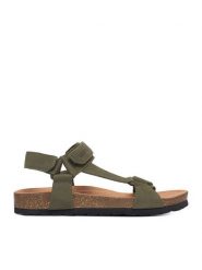 Lasocki Young Sandały CEO-CI12-AIR-03 Khaki. Brązowe sandały chłopięce Lasocki Young, z nubiku, bez zapięcia. Za 129.99 zł.