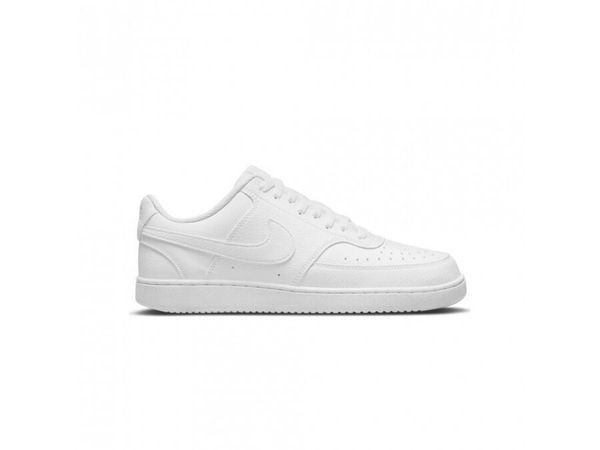 Buty męskie sportowe do chodzenia Nike COURT VISION LO NN. Białe buty sportowe na co dzień męskie Nike, z materiału, bez zapięcia, trekkingowe, nike court. Za 299.99 zł.