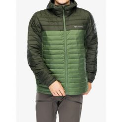 Kurtka ocieplana męska Columbia Silver Falls II Hooded Jacket. Zielone kurtki męskie Columbia, m, bez wzorów, sportowe, bez kaptura. Za 386.99 zł.