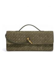 SUVRAI Torebka w kolorze khaki - 38 x 30 x 15 cm rozmiar: onesize. Brązowe torebki klasyczne damskie SUVRAI, bez wzorów, z materiału, bez dodatków. Za 121.99 zł.
