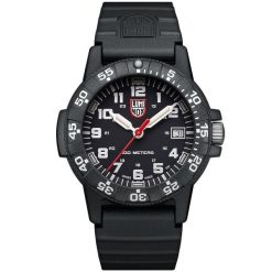 Zegarek outdoorowy Luminox Leatherback SEA Turtle 39mm. Czarne zegarki męskie Luminox, szklane. Za 1,462.50 zł.