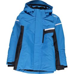 Kurtka narciarska w kolorze niebieskim. Niebieskie kurtki i płaszcze chłopięce CMP Kids, bez wzorów, z syntetyku, bez kaptura. W wyprzedaży za 257.95 zł.