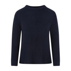 Damski Sweter Z Dzianiny W Prążki. Niebieskie swetry klasyczne damskie Urban Classics, s, z dzianiny, bez kołnierzyka. Za 169.99 zł.