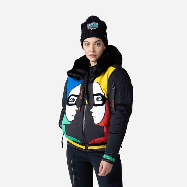 Kurtka narciarska damska Rossignol W Space Bomber Jacket. Czarne kurtki damskie Rossignol, na zimę, xs, bez wzorów, bez kaptura. W wyprzedaży za 2,639.00 zł.