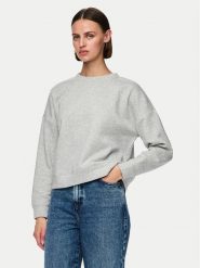Pieces Bluza Chili 17113432 Szary Regular Fit. Szare bluzy bez kaptura damskie Pieces, xl, z bawełny. Za 99.99 zł.
