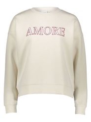 Vila Bluza w kolorze kremowym rozmiar: XS. Brązowe bluzy bez kaptura damskie Vila, xs. Za 70.08 zł.