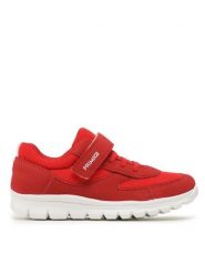 Primigi Sneakersy 3872433 S Czerwony. Czerwone buty sportowe chłopięce Primigi, ze skóry, bez zapięcia. Za 209.99 zł.