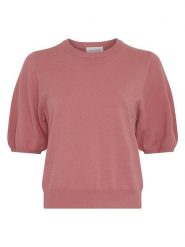 MOSS COPENHAGEN Sweter w kolorze jasnoróżowym rozmiar: M/L. Różowe swetry klasyczne damskie MOSS COPENHAGEN, l, bez kołnierzyka. Za 154.95 zł.