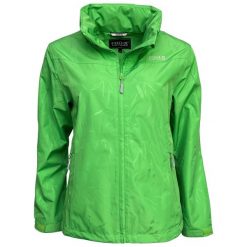 Kurtka damska Pro-X Elements Bettina. Zielone kurtki damskie PRO-X ELEMENTS, bez wzorów, z materiału, z kapturem. Za 416.50 zł.