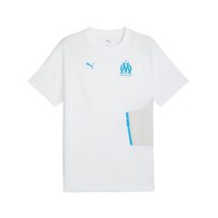 Koszulka OM Pumatech. Białe t-shirty sportowe męskie Puma, l, z materiału, bez ramiączek, na fitness i siłownię. Za 260.74 zł.