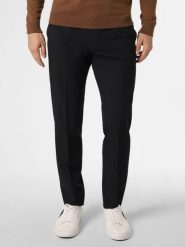Strellson spodnie modułowe - Melwin Mężczyźni Slim Fit niebieski, 52. Niebieskie spodnie materiałowe męskie Strellson. Za 599.95 zł.