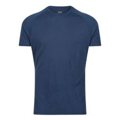 Koszulka merino męska Inov-8 Merino Short Sleeve T-Shirt. Czarne t-shirty męskie Inov-8, m, bez wzorów, bez kołnierzyka. Za 340.99 zł.