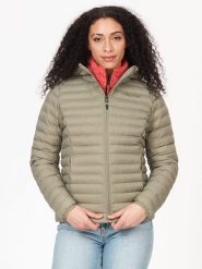Marmot Kurtka pikowana "Echo Featherless" w kolorze khaki rozmiar: S. Brązowe kurtki damskie Marmot, s, bez wzorów, bez kaptura. Za 316.86 zł.