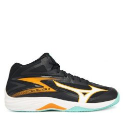 Buty halowe Mizuno. Czarne buty sportowe na co dzień męskie Mizuno, bez zapięcia. Za 359.99 zł.