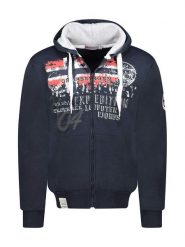 Geographical Norway Bluza "Gelegant" w kolorze granatowym rozmiar: L. Niebieskie bluzy z kapturem męskie Geographical Norway, l. Za 157.35 zł.