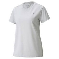 Puma Koszulka Run Favorite 52018109. Szare t-shirty damskie Puma, xl, bez wzorów, z materiału, bez kołnierzyka. Za 73.99 zł.