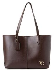 Vince Camuto Shopper bag "Savona" w kolorze brązowym - 38 x 27,5 x 14 cm rozmiar: onesize. Brązowe shopper bag damskie Vince Camuto, bez wzorów, z materiału, na ramię, bez dodatków. Za 126.75 zł.