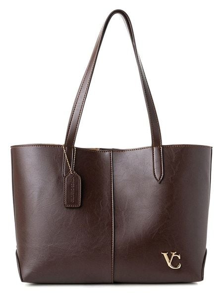 Vince Camuto Shopper bag "Savona" w kolorze brązowym - 38 x 27,5 x 14 cm rozmiar: onesize. Brązowe shopper bag damskie Vince Camuto, bez wzorów, z materiału, na ramię, bez dodatków. Za 126.75 zł.
