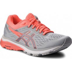 Buty ASICS - GT-1000 7 1012A030 Mid Grey/Flash Coral 021. Brązowe buty sportowe na co dzień damskie Asics, do biegania. W wyprzedaży za 349.00 zł.