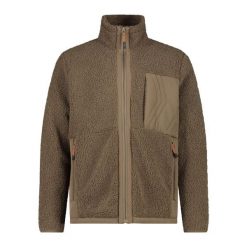 Bluza męska turystyczna CMP 34P0617. Brązowe bluzy z kapturem męskie CMP, m, z materiału. Za 386.50 zł.