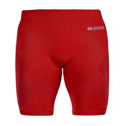 Szorty Errea naos ad. Czerwone szorty męskie ERREA, bez wzorów, z elastanu, sportowe. Za 125.00 zł.