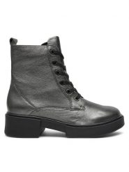 Caprice Trapery 9-25101-43 Szary. Szare trapery damskie Caprice, ze skóry, bez obcasa. Za 549.99 zł.