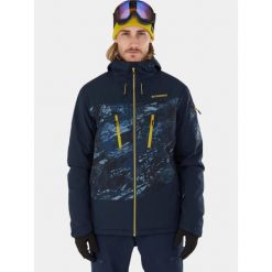 Kurtka Narciarska Męska Fundango Privet Allmountain. Niebieskie kurtki męskie Fundango, m, bez wzorów, z tkaniny, bez kaptura, narciarskie. Za 589.90 zł.
