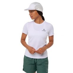 Damski T-shirt Chłodzący z Ochroną UV JadeCool. Białe t-shirty damskie G-HEAT, bez wzorów, bez kołnierzyka. Za 152.12 zł.