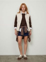 Pikowana kamizelka puffer - beżowy. Brązowe kamizelki damskie Sinsay, l. Za 79.99 zł.