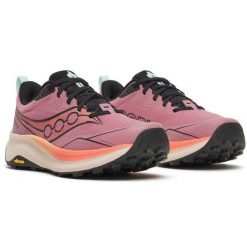 Buty trailowe damskie Saucony Peregrine 16. Czerwone buty sportowe na co dzień damskie Saucony, bez wzorów. Za 691.89 zł.