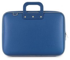 Torba Bombata Classic 15''-16'' cobalt blue. Niebieskie torby na laptopa damskie Bombata, bez wzorów. Za 279.00 zł.