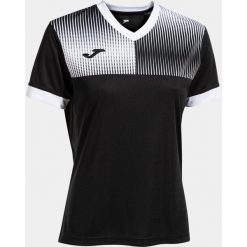 Ekologiczna Koszulka Joma Supernova Czarna i Biała dla Kobiet. Białe bluzki damskie Joma, bez wzorów, z poliesteru, sportowe, bez kołnierzyka, bez ramiączek. W wyprzedaży za 156.35 zł.