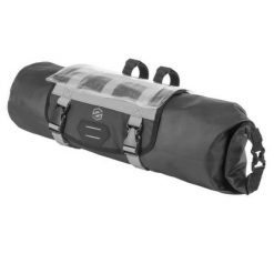 Torba na kierownicę rowerową SKUAD GRAVEL. Czarne torebki klasyczne damskie GIST, bez wzorów, bez dodatków. Za 259.96 zł.